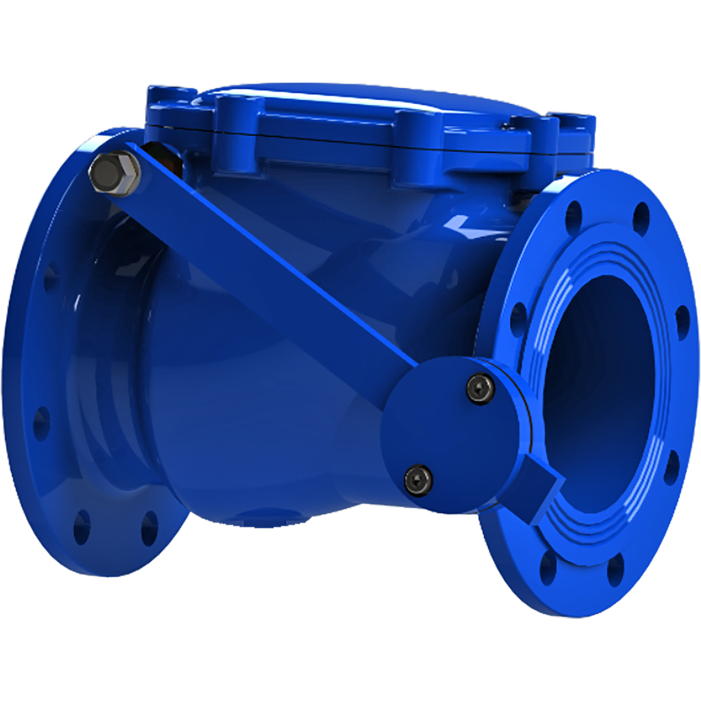 Model  SCV Swing Check Valve with Lever & Weight, DN65-PN10/16, NBR