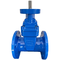 [RSGV-14-0125-E16-42A2ST03] Modell RSGV F4 Keilflachschieber, DN125-PN10/16, EPDM mit ISO TOP (F10-Ø20mm)