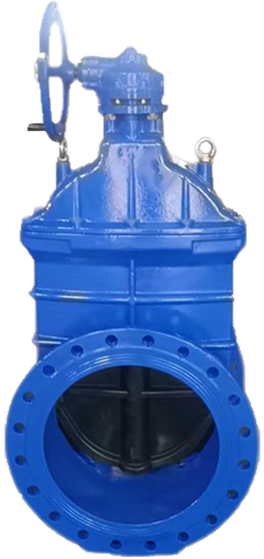 [RSGV-14-0900-N10-A4A2ST02] Model RSGV F4 Schuifafsluiter, SS-316. DN900-PN10, NBR met Gearbox & Handwiel