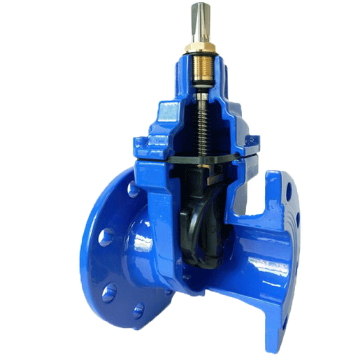 [RSGV-14-0065-E25-42A2ST09] Model RSGV F4 Schuifafsluiter, DN65-PN25, EPDM met Handwiel